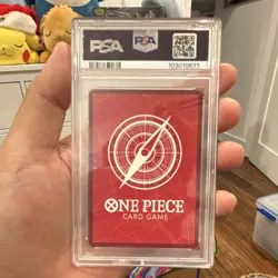 One Piece ST13-003 Monkey D. Luffy 2nd Anniversary Tournament Winner PSA 10 - Image 3