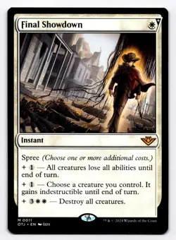 Final Showdown OTJ 11 - Normal - NM - Magic the Gathering - Image 1