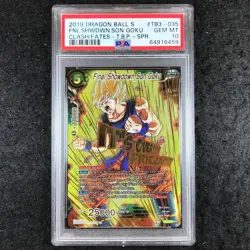 PSA 10 Final Showdown Son Goku - TB3-035 - Special Rare Clash of Fates 459 - Image 1