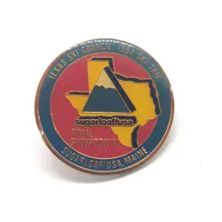 Texas Ski Council 1997 Sugarloaf USA Maine Final Showdown Enamel Pin Skiing - Image 1