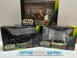 Kenner Star Wars POTF Cantina Showdown, Final Jedi Duel, Death Star Escape NEW - Image 1