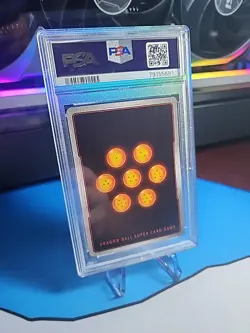 2019 DBS CARD GAME SPECIAL RARE #TB3-035 FINAL SHOWDOWN SON GOKU PSA 10 - Image 2