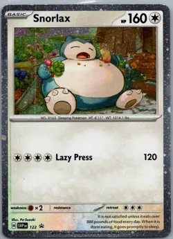 NM - Snorlax #122 | Cosmos Holo Promo | SV: Scarlet & Violet Promo Cards - Image 1