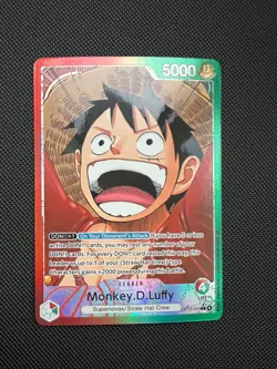 Monkey.D.Luffy Alt Art OP13-001 Carrying On His Will Eng Alt Art Leader - Image 1