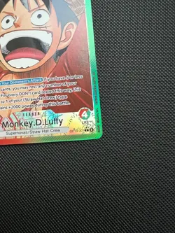 Monkey.D.Luffy Alt Art OP13-001 Carrying On His Will Eng Alt Art Leader - Image 3