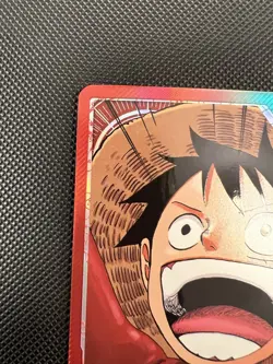 Monkey.D.Luffy Alt Art OP13-001 Carrying On His Will Eng Alt Art NM+ Leader - Image 5
