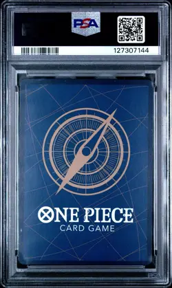 2025 Dracule Mihawk OP11 P-081 Release Event WINNER One Piece PSA 10 - Image 2