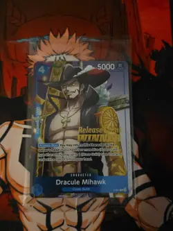 One Piece TCG: Dracule Mihawk (P-081) OP11 Release Event Winner - Image 1