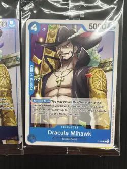 One Piece TCG Dracule Mihawk P-081 SET OP-11 Release Event Winner English Sealed - Image 3