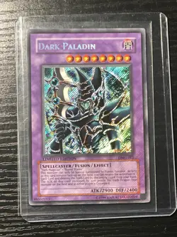 Yugioh Dark Paladin DMG - 001 Limited Edition Secret Rare Holo Bleed LP/NM - Image 2
