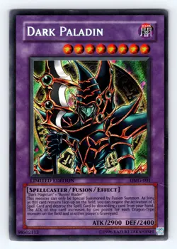 Yugioh Dark Paladin DMG-001 Limited Edition Secret Rare - MP-LP 💎 - Image 1