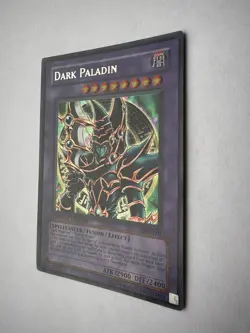 Yu-Gi-Oh Dark Paladin Secret Rare Limited Edition LP Card DMG-001 - Image 2