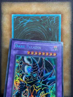 Yugioh Dark Paladin DMG-001 Secret Rare Limited Edition Promo LP - Image 2