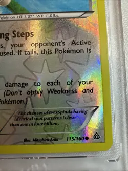 Spinda 115/160 XY - Primal Clash Reverse Holo - Pokemon Card - Image 5