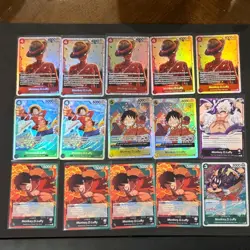One Piece Tcg Card Luffy Lot - Image 1