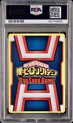 HA-01-009 Katsuki Bakugo Signature 2016 My Hero Academia Tag Card Game PSA 10 - Image 2