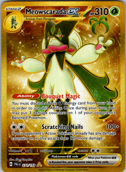 Meowscarada ex - 271/193 - Pokemon Paldea Evolved Secret Rare Card NM - Image 1