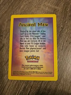 Ancient Mew Details Card. READ DESCRIPTION - Image 2