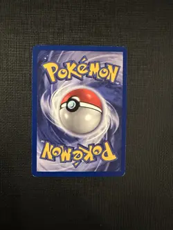 1999 Pokemon TCG Pikachu Card 60/64 Jungle 1st Edition Red Cheeks LP ERROR - Image 2