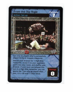 WWE Raw Deal Card: From The Top Rope SS2 - Image 1