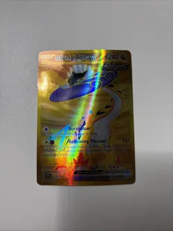 Pokemon TCG Raging Bolt EX Full Art Ultra Rare Holo Card 218/162 Temporal Forces - Image 1