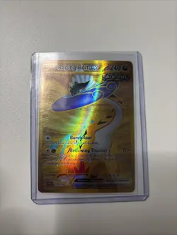 Pokemon TCG Raging Bolt EX Full Art Ultra Rare Holo Card 218/162 Temporal Forces - Image 3