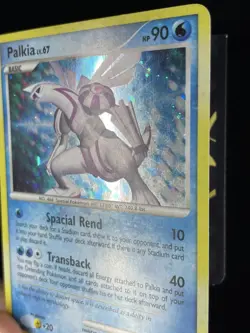 Pokemon TCG Palkia Diamond & Pearl 11/130 Holo Holo Rare LP - Image 2