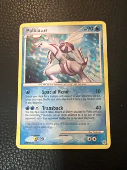 🌀Swirl🌀 Pokemon Palkia Diamond and Pearl 11/130 Holo Rare Vintage 2007 TCG * - Image 1
