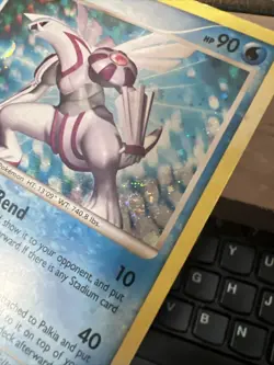 🌀Swirl🌀 Pokemon Palkia Diamond and Pearl 11/130 Holo Rare Vintage 2007 TCG * - Image 3