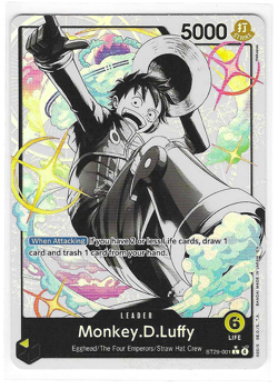Monkey.D.Luffy (001) (Parallel) ST29-001 Starter Deck 29: Egghead Foil - Image 1