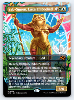 Sab-Sunen, Luxa Embodied Borderless - Aetherdrift MTG - Image 1