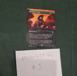 Life Finds A Way Borderless (Non Foil) - MTG Jurassic World NM English - Image 3