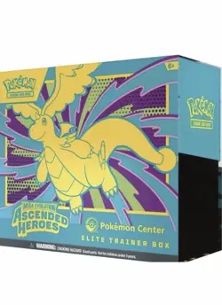 x2 Ascended Heroes Pokemon Center Elite Trainer Box (ETB) - PRESALE CONFIRMED - Image 1