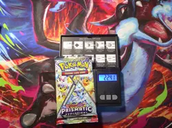 VERY HEAVY! GOD PACKUUU 22.41g Prismatic Evolutions Pokemon TCG Booster (SEALED) - Image 1