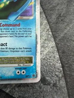 Empoleon LV.X - Holo #DP11 Black Star Promo Pokemon TCG 2007 - MP - Image 2