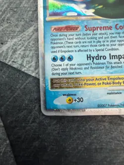 Empoleon LV.X - Holo #DP11 Black Star Promo Pokemon TCG 2007 - MP - Image 5