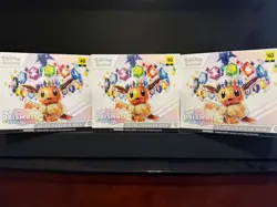 3 Pokemon Prismatic Evolutions Elite Trainer Boxes ETB New Sealed - SHIPS ASAP - Image 1