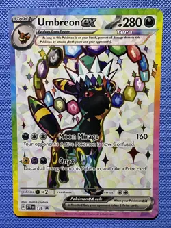 Pokemon Umbreon EX SVP 176 Premium Figure Collection Black Star Promo - Image 1