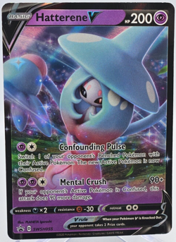 Hatterene SWSH055 Ultra Rare Promo Sword & Shield Pokemon TCG LP - Image 1
