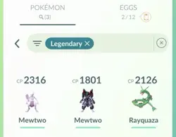 Pokemon Go PTC Acc, Guaranteed Lucky Armor Mewtwo - Image 2