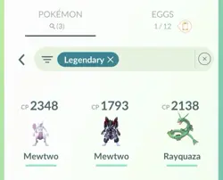 Pokemon Go PTC Acc, Guaranteed Lucky Armor Mewtwo - Image 2