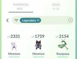 Pokemon Go PTC Acc, Guaranteed Lucky Armor Mewtwo - Image 2
