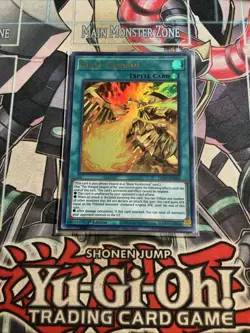 Blaze Cannon Ultra Rare 1st Edition LED7-EN005 Yugioh Winged Dragon Of Ra - Image 1