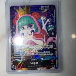 Sugar OP10-003 Parallel Alt Art Leader Royal Blood One Piece Card Game English - Image 2