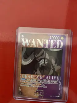 One Piece OP03 ST04-003 Kaido SR WANTED POSTER Alt Art NM/M Pillars Of Strength - Image 1