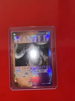 One Piece OP03 ST04-003 Kaido SR WANTED POSTER Alt Art NM/M Pillars Of Strength - Image 2