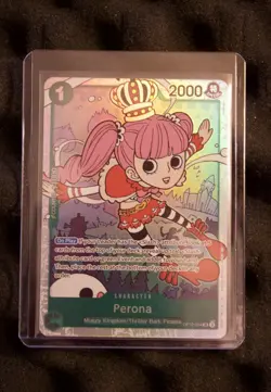 One Piece CCG Perona OP12-034 Super Rare Legacy of the Master - Image 1