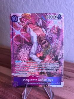 Donquixote Doflamingo Alt Alternate Art OP14-069 THE AZURE SEA'S SEVEN One Piece - Image 1