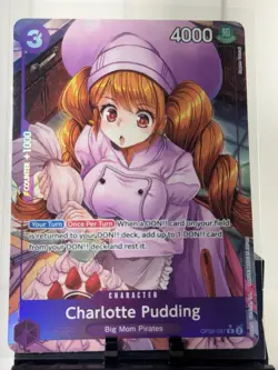 Charlotte Pudding OP08-067 Alternative Art Parallel Two Legends One Piece - Image 1