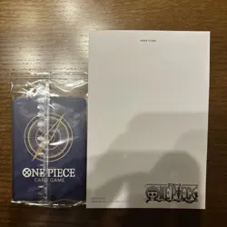 Unopened One Piece Card Game Promo Exhibition Emotion Luffy P-041 With Postcard - Image 2